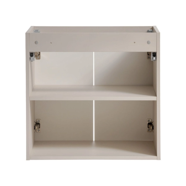 Szafka pod umywalkę 60 cm wisząca 2 drzwi kaszmirowy mat VIVA CASHMERE 82-60-2D, Comad